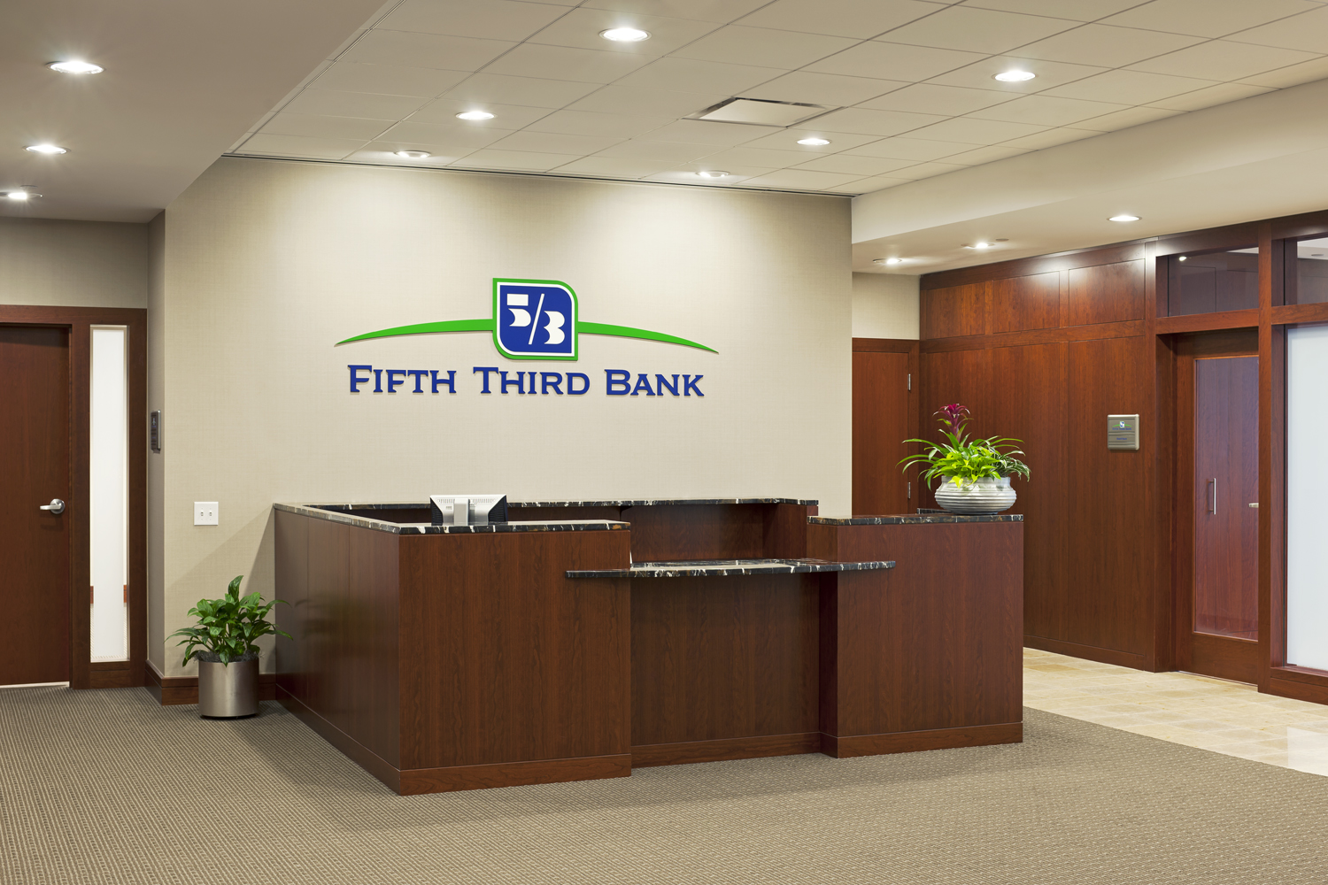 How do you find local Fifth Third Bank locations?