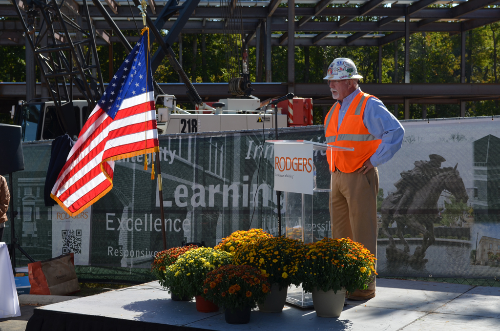 CPCCâ€™s Cato campus academic building tops out Rodgers